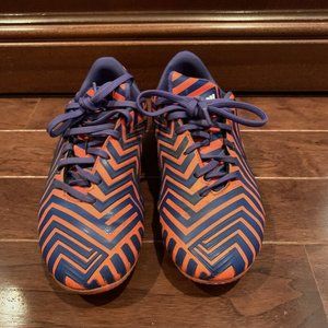 Adidas Nemeziz Youth Soccer Cleats Size 4 Orange Purple